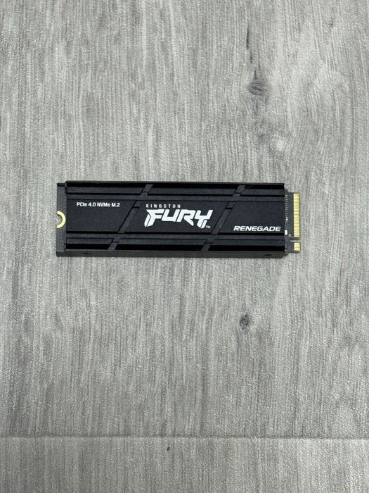 Kingston Renagade з радіатором SSD M2 | 1 TB | Стан – 100%