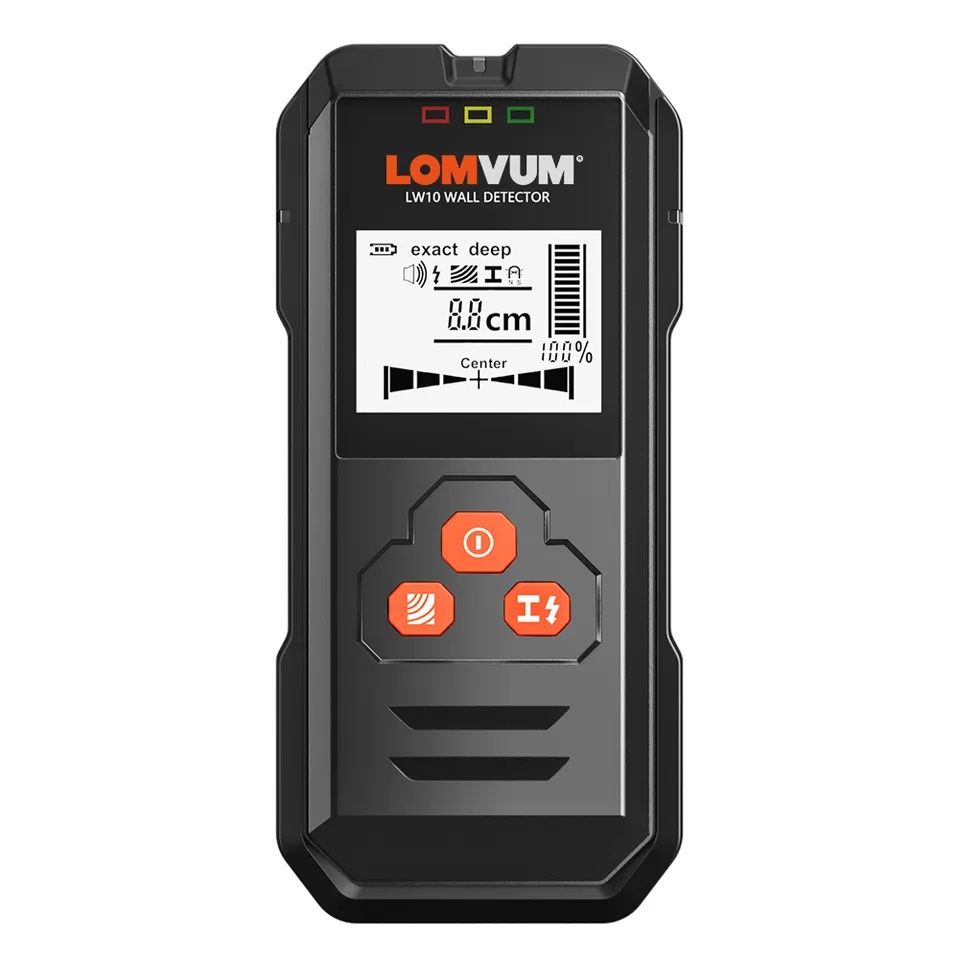 Detector de cablagem de metal multifuncional Lomvum Lw10 NOVO