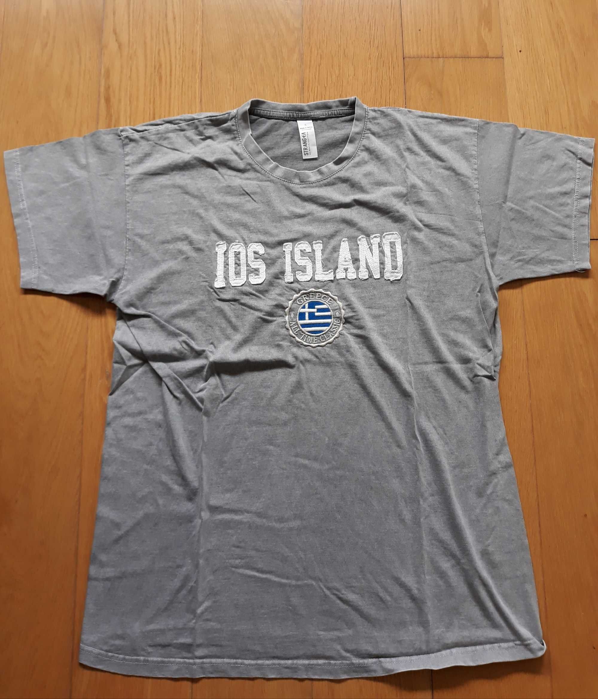 T-shirt ilha Ios (Grécia) & Pipa originais novas