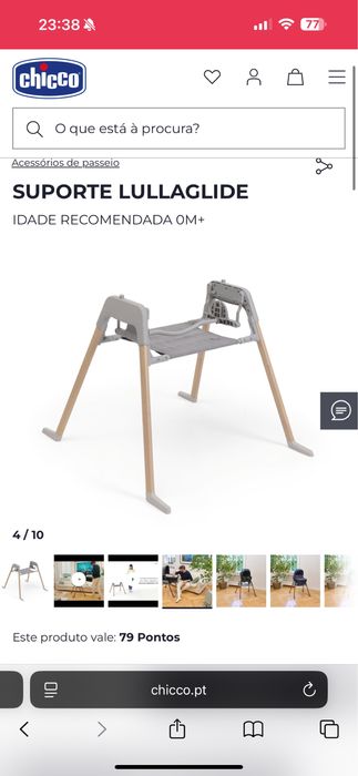 suporte lullaglide chicco