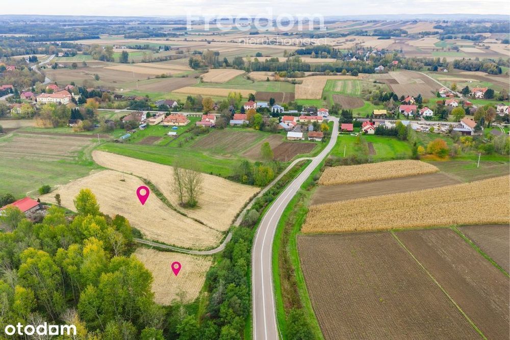 Działka 74a z Wz, media na działce –Budy Łańcuckie