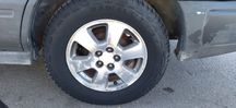 Jantes Subaru com pneu 205/70/15