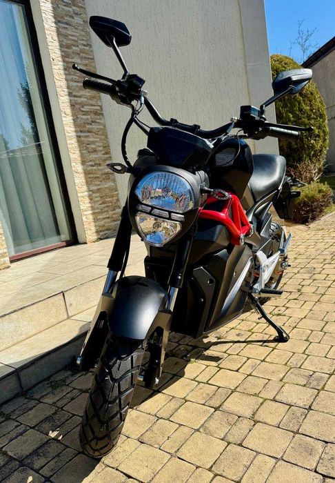 Електробайк Little Monster 2800W Spider Black 2 Чорний электромотоцикл