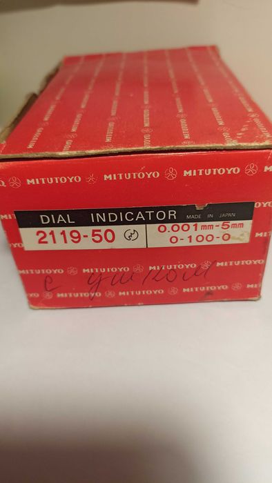 Индикатор часового типа Mitutoyo, Япония