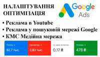 Настройка Google Ads — Контекстная Реклама Гугл + Продвижение Сайта