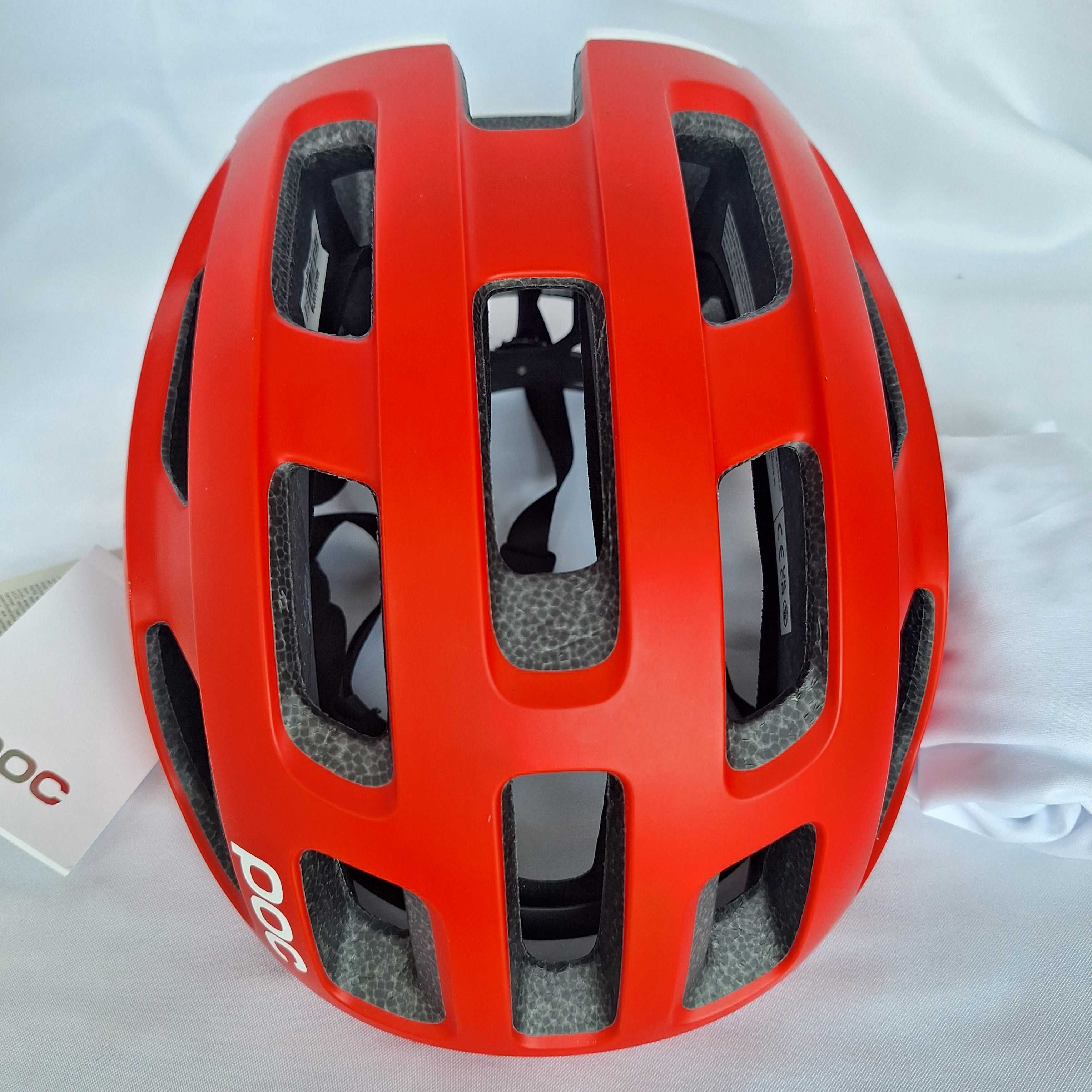 Kask rowerowy szosowy Poc Ventral Air Mips Prismane Red Matt L 56-61cm