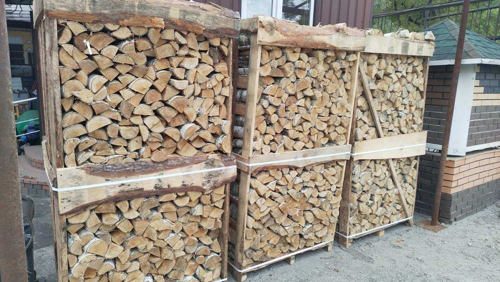 Дрова колоті, Береза