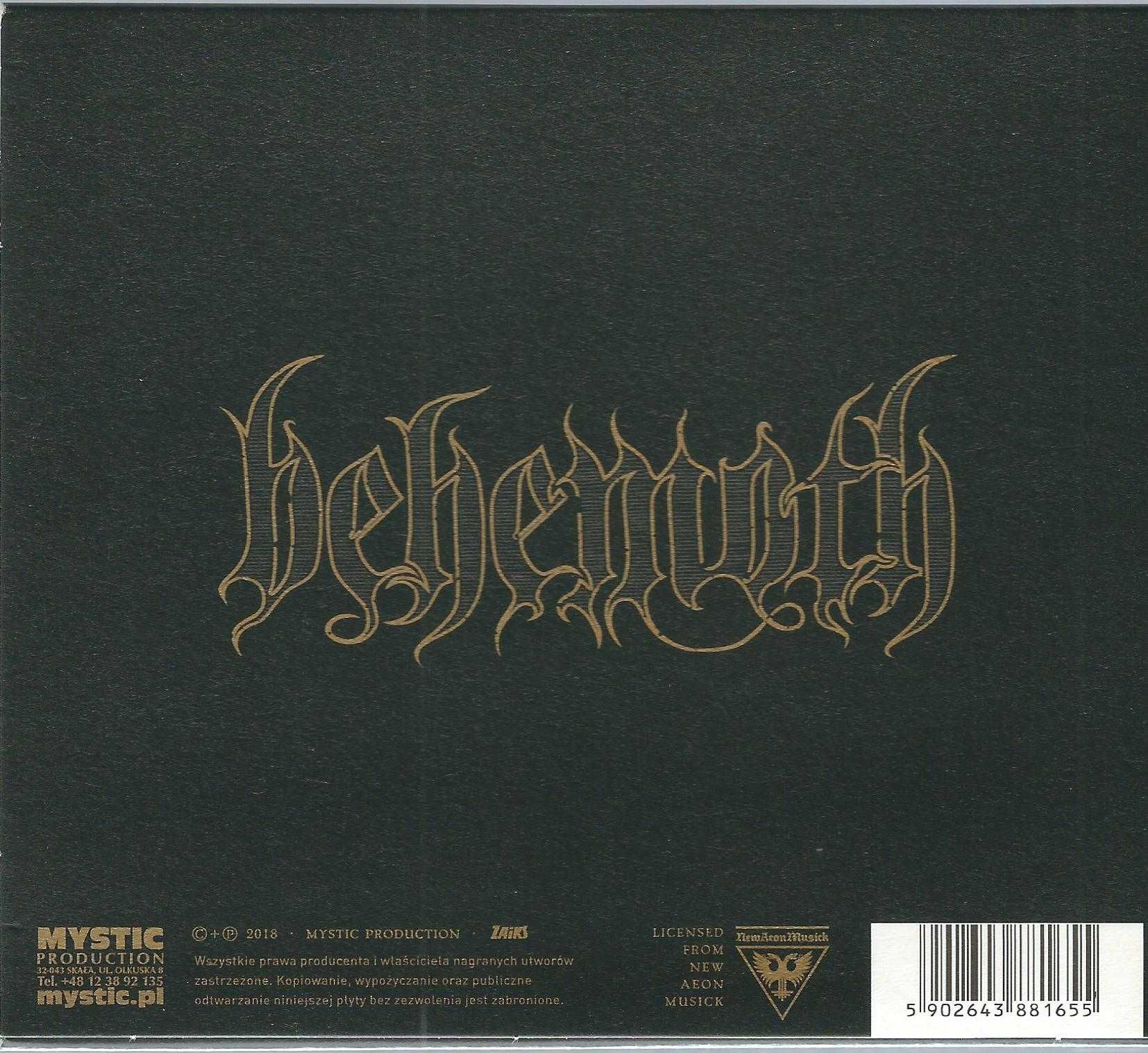 CD Behemoth - I Loved You At Your Darkest (2018 Slipcover)