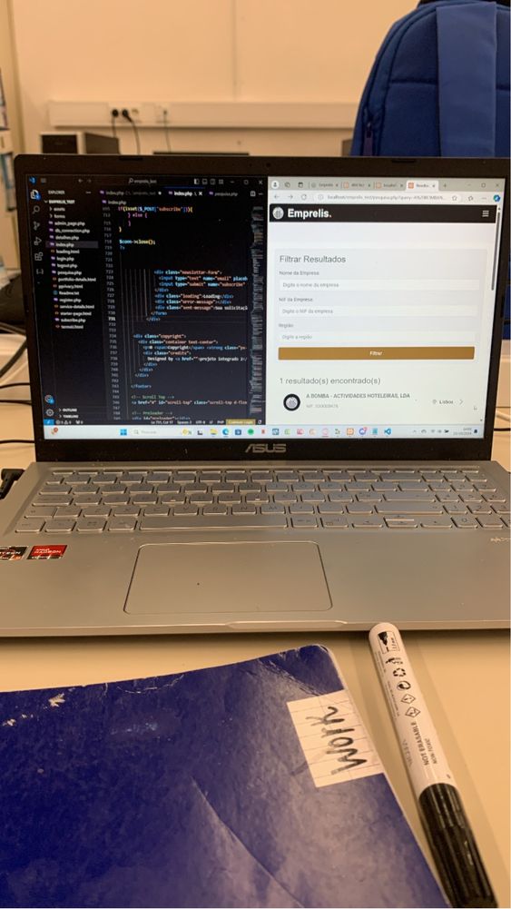 Portátil ASUS Vivobook Ryzen 5| 518GB SSD+8GB RAM| Novo+Mochila+Mouse