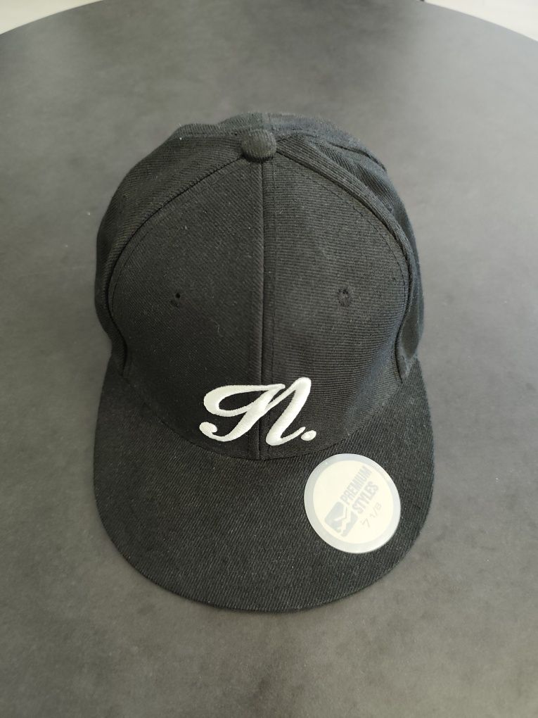 Czapka z daszkiem, full cap, czarna