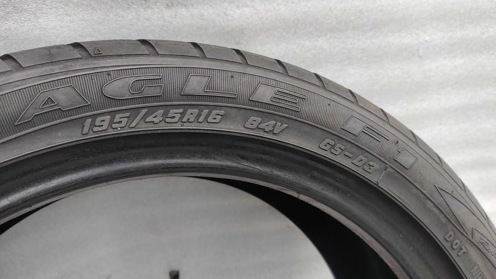 Opona Letnia 195/45/16 Goodyear F1 6,5mm