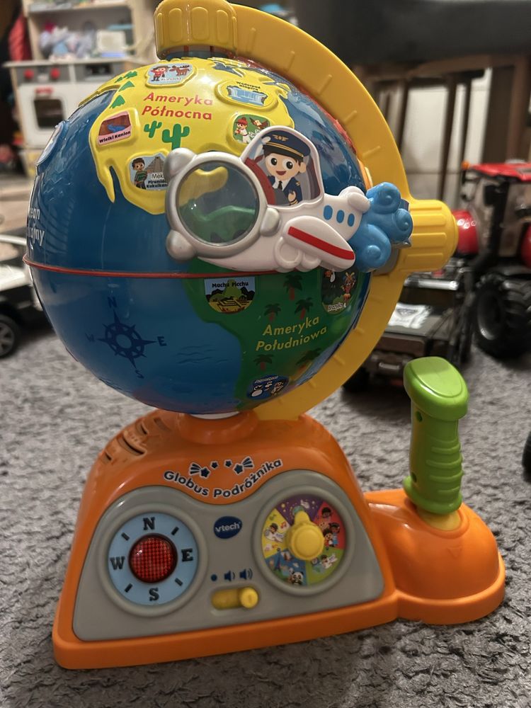 Globus podróżnika vtech