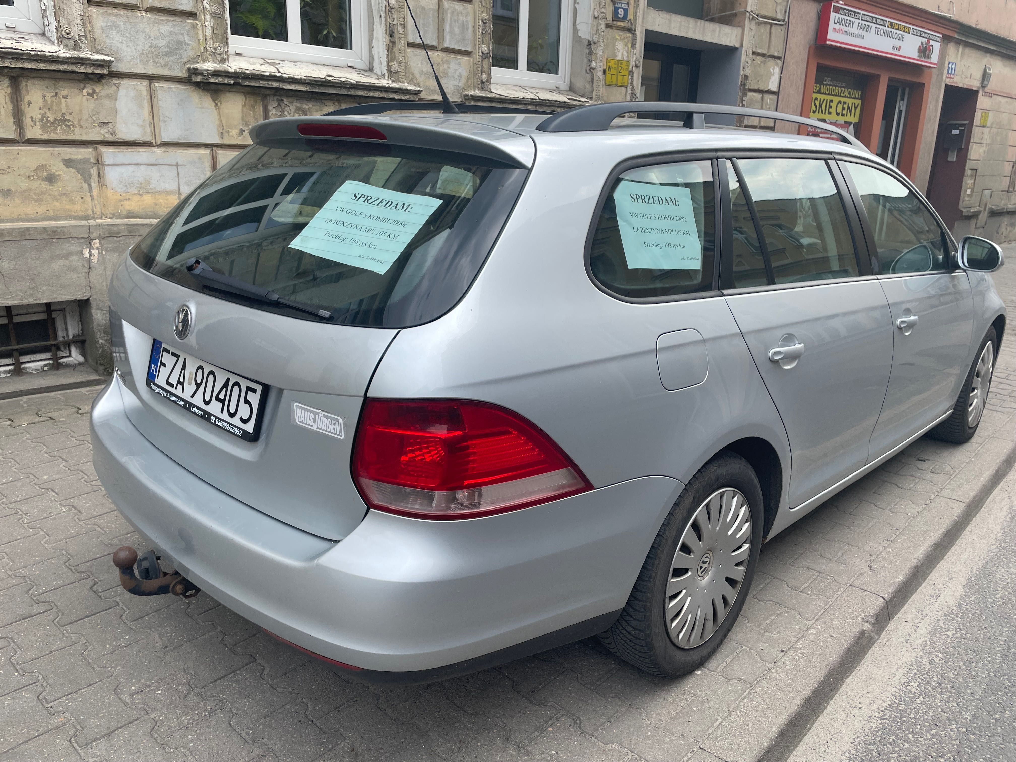 VW Golf 5 kombi 1.6 mpi