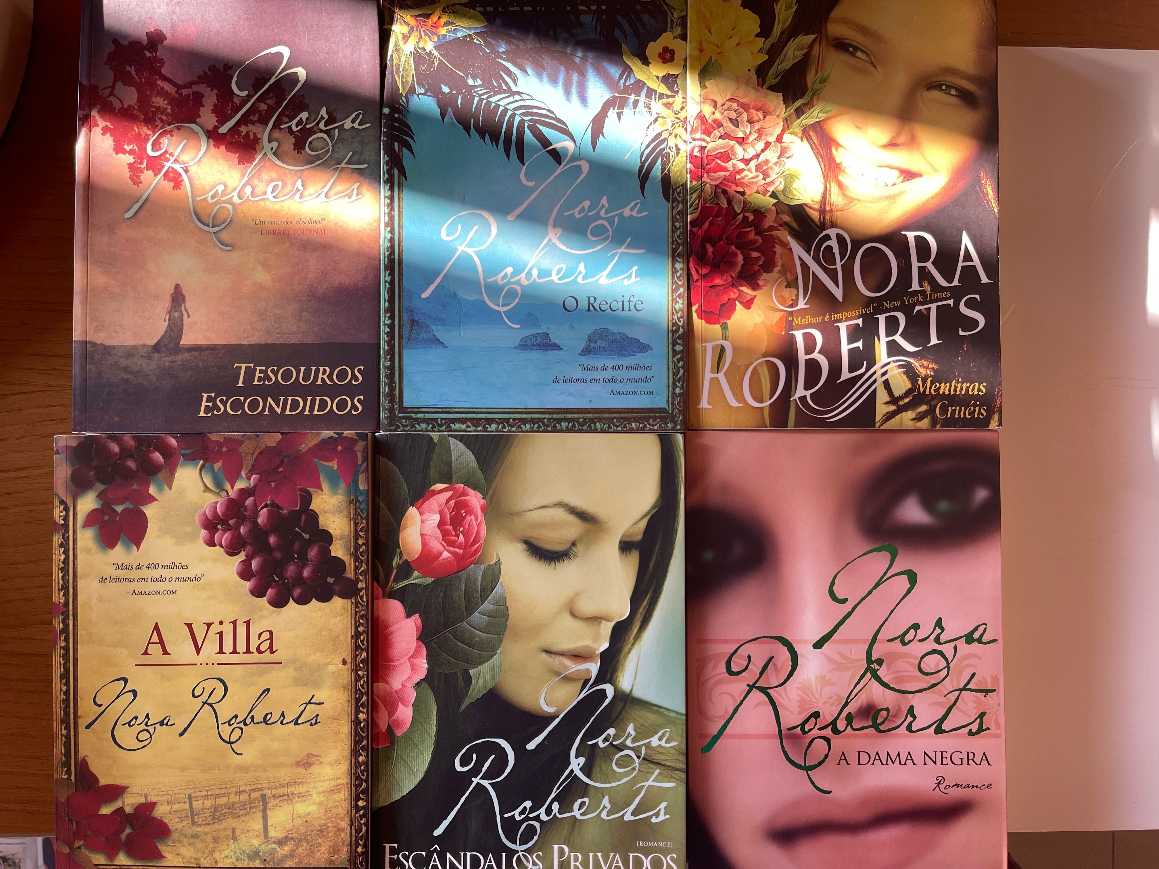 Nora roberts livro tesouros recife mentiras villa escândalos dama