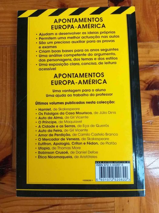 Apontamentos Europa-América Explicam  Garrett - Frei Luís de Sousa