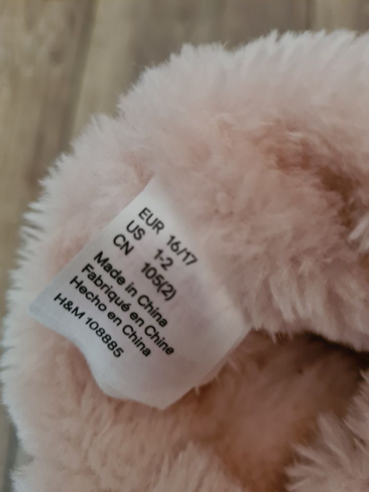 Buciki niemowlęce rozm.16/17, h&m