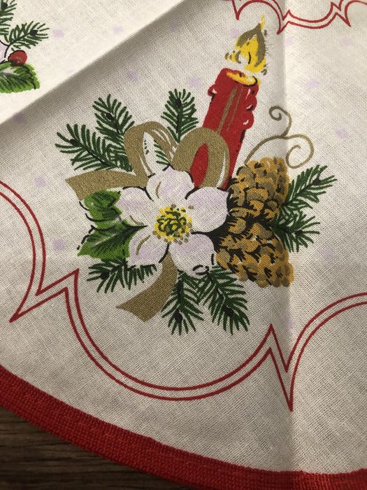 Serwetka świateczna okrągła 39 cm