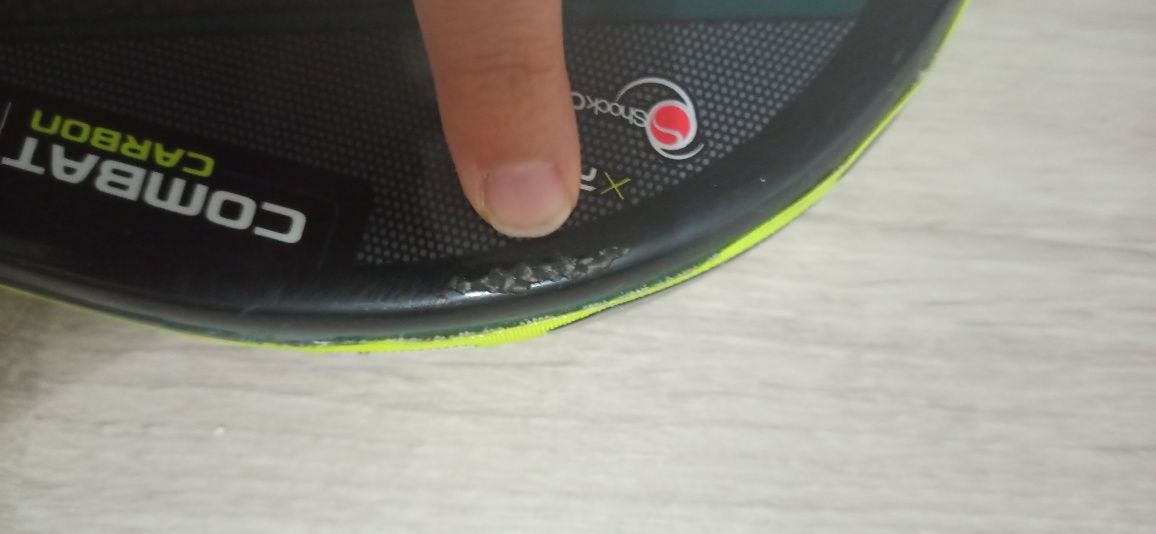 Raquete de Padel usada - Enebe Combat Carbon 8.1