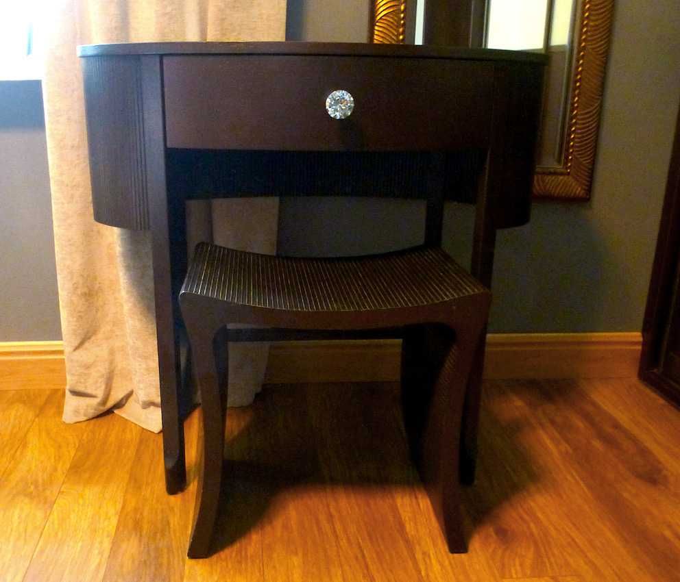 Toaletka z siedziskiem Rattan Prestige