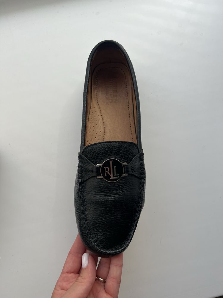 Мокасини шкіряні лофери Ralph Lauren 25 см устілка 39 розмір
