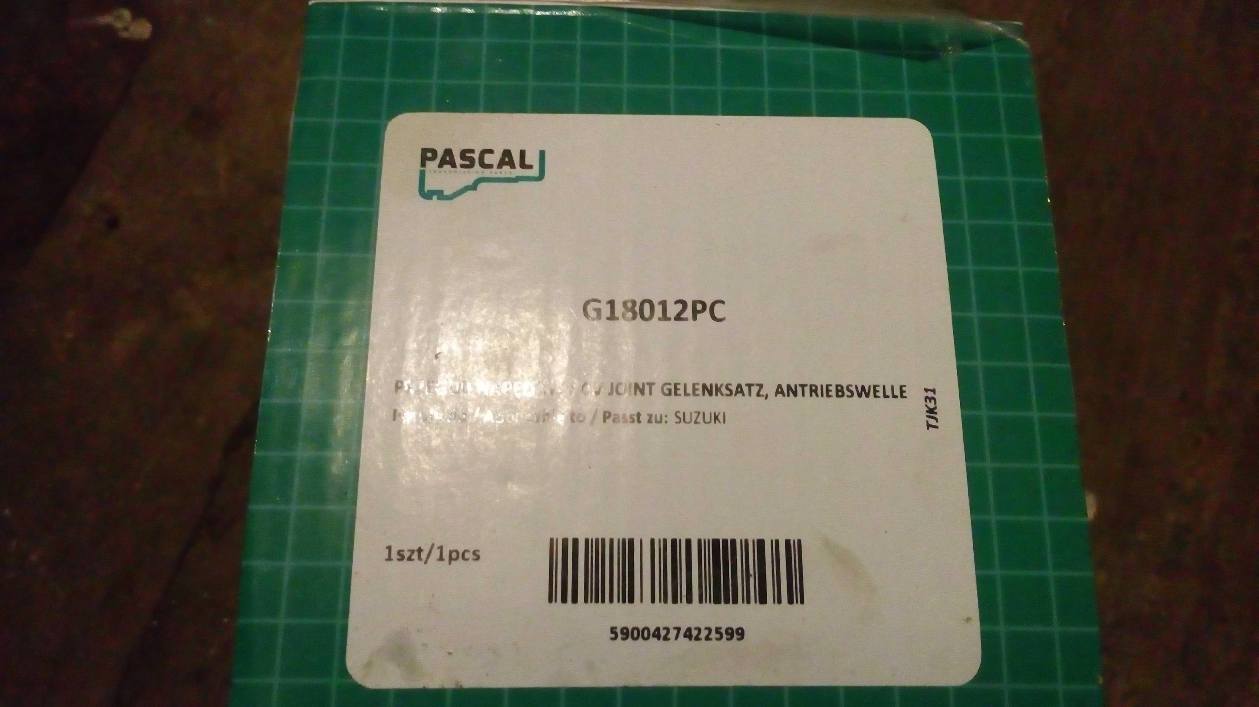 ШРУС полуоси PASCAL G18012PC