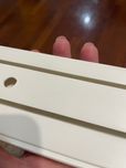 Nowy karnisz przysufitowy plastikowy  podwójny gardinia 210 cm