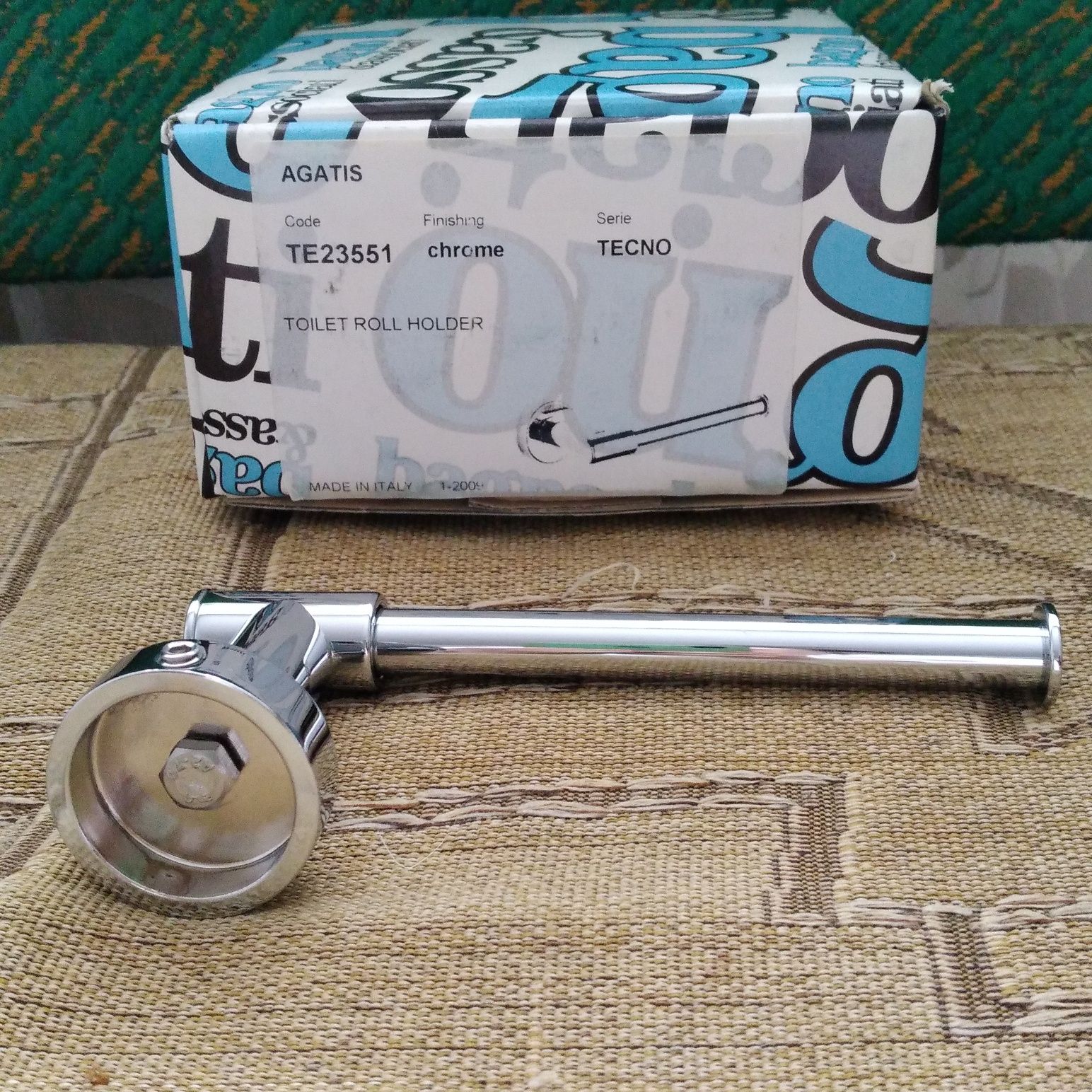 bagno te 23551 хром. новий тримач туалетного паперу