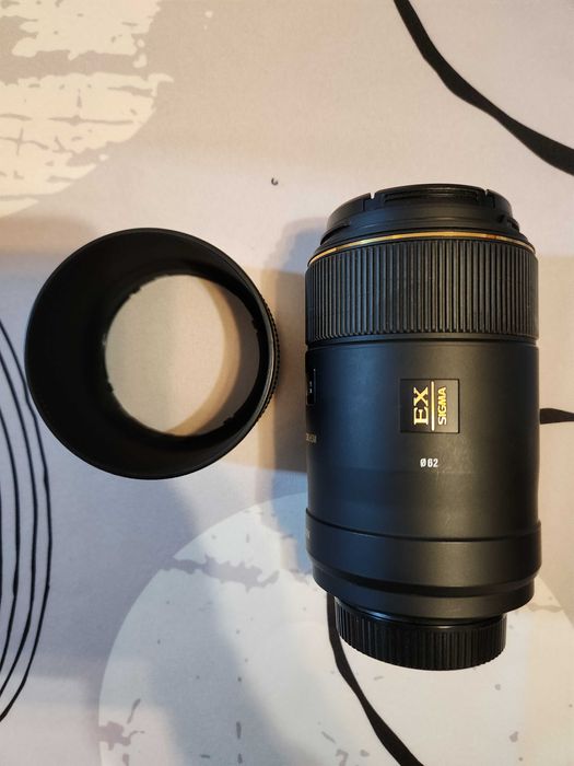 Sigma 105mm f/2.8 EX DG OS HSM macro montagem Nikon