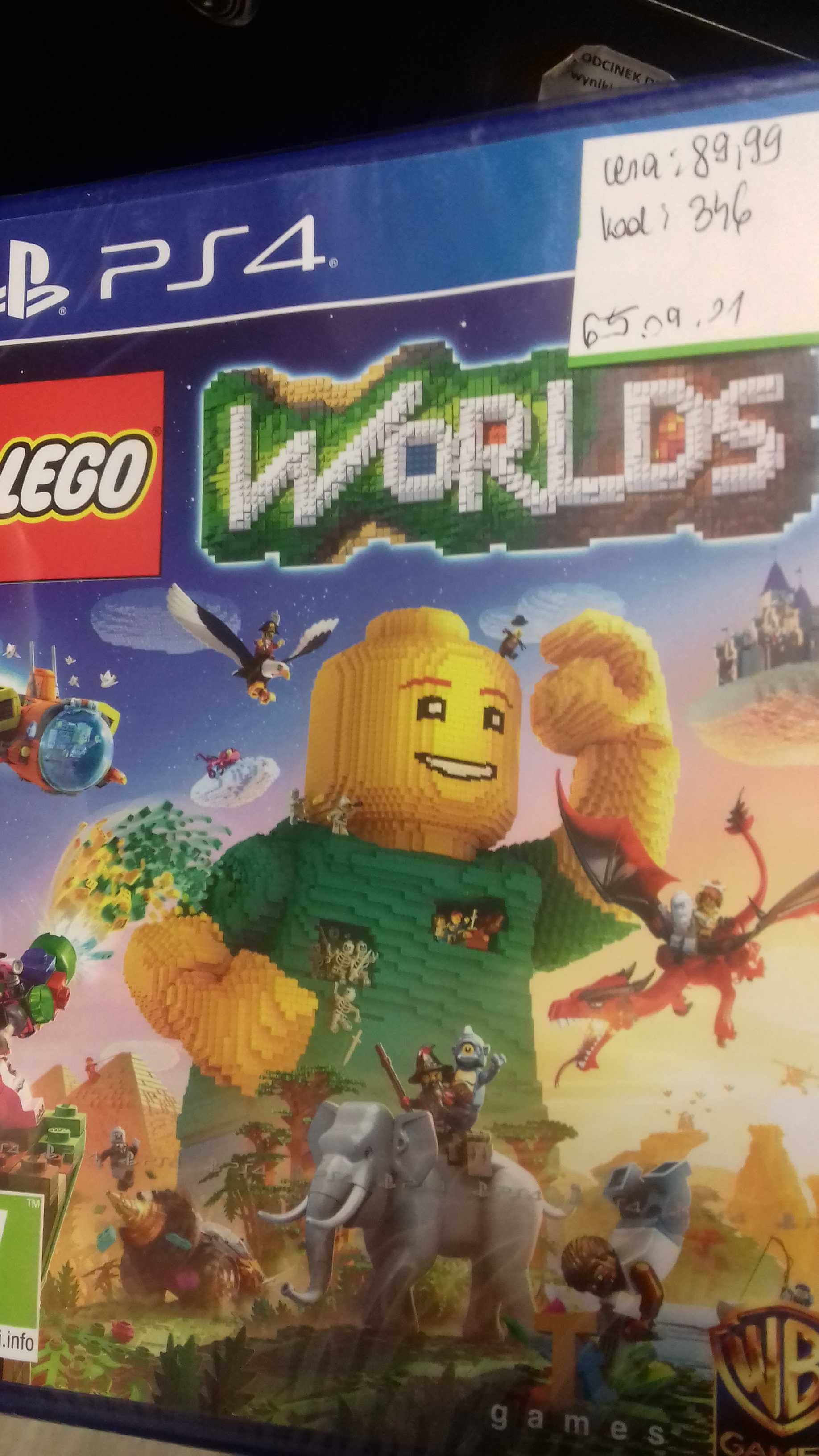 Lego worlds ps4, sklep tychy, wymiana