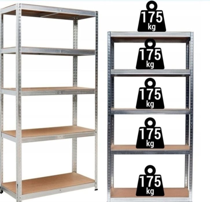 180x90x40 3в1 Стелаж металевий