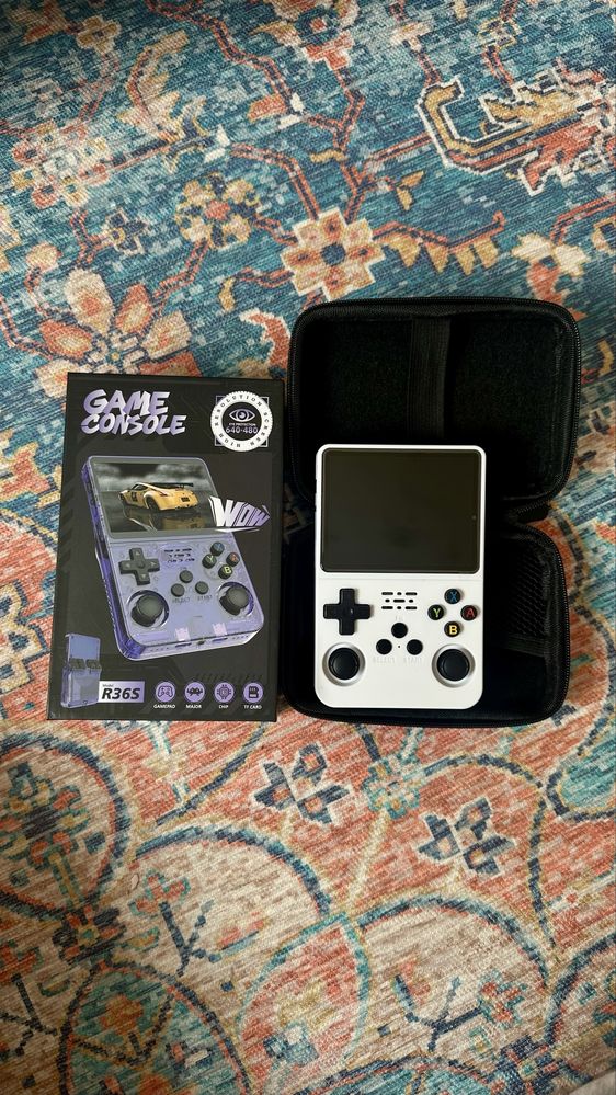 Consola RETROCASE Portátil + Bolsa + Carregador c/3 anos garantia