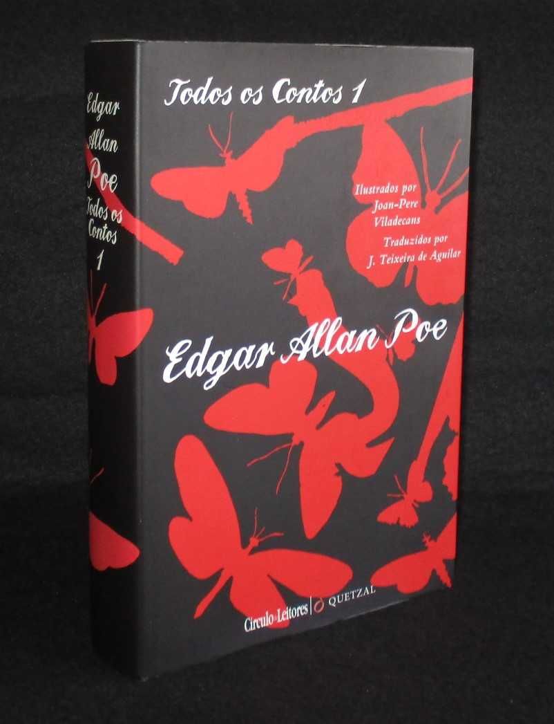 Livro Todos os Contos 1 Edgar Allan Poe Quetzal Ilustrado