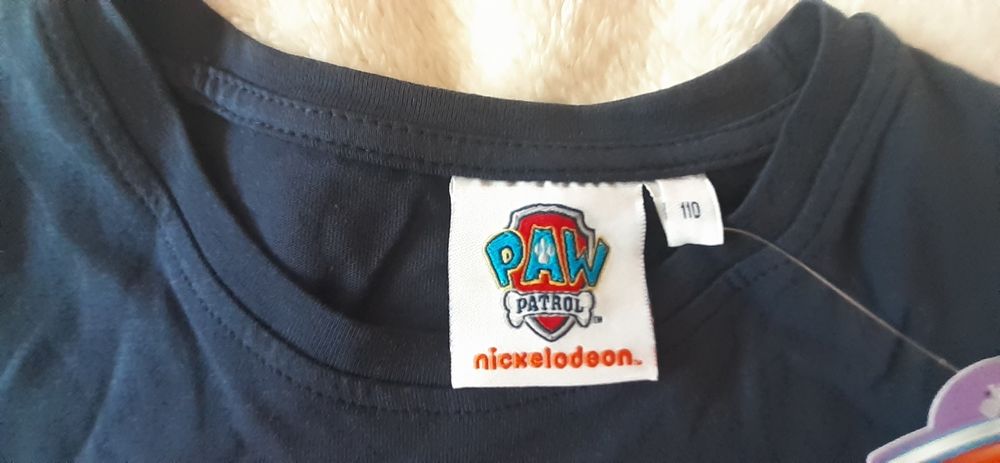 Koszulka dziecięca psi patrol rozmiar 110cm nowa