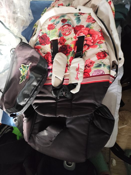 Cybex priam 3.0 koi 3w1 gratis tapicerka spring blossom