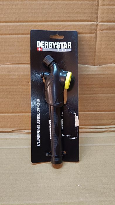 Derbystar Unisex pompka do piłek  z ciśnieniomierzem pompy