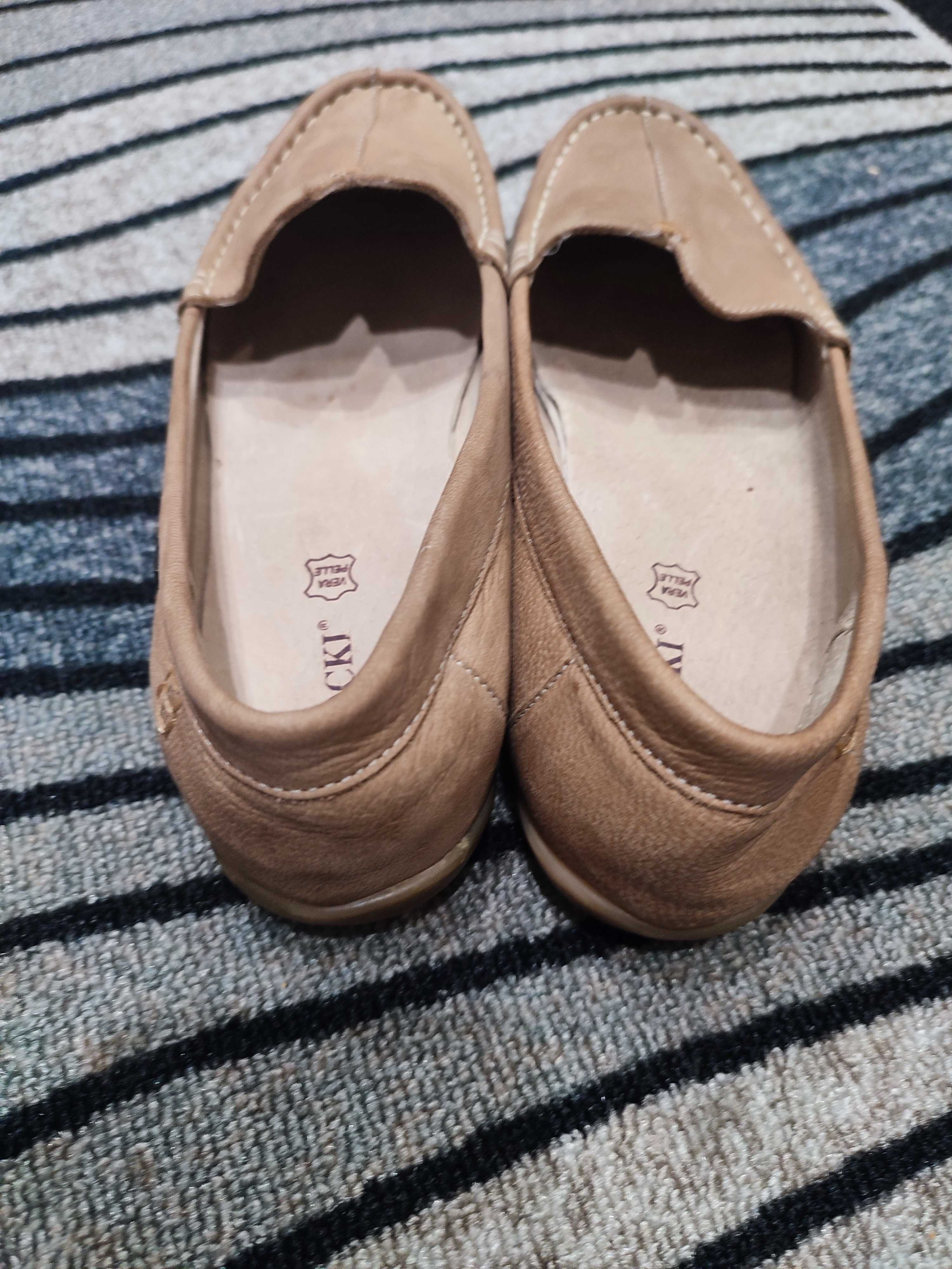 Skórzane buty damskie Lasocki