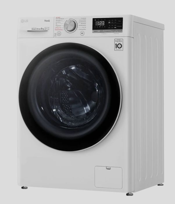 Стиралка,2021г.Пральна машина з парою LG Vivace V400 F4WN408S0