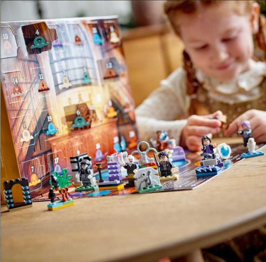 Klocki Świąteczne Harry Potter Zestaw Lego Kalendarz adwentowy