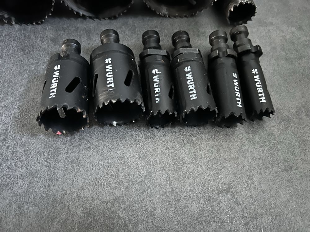 Набір біметалевих коронок Würth 19-76 мм