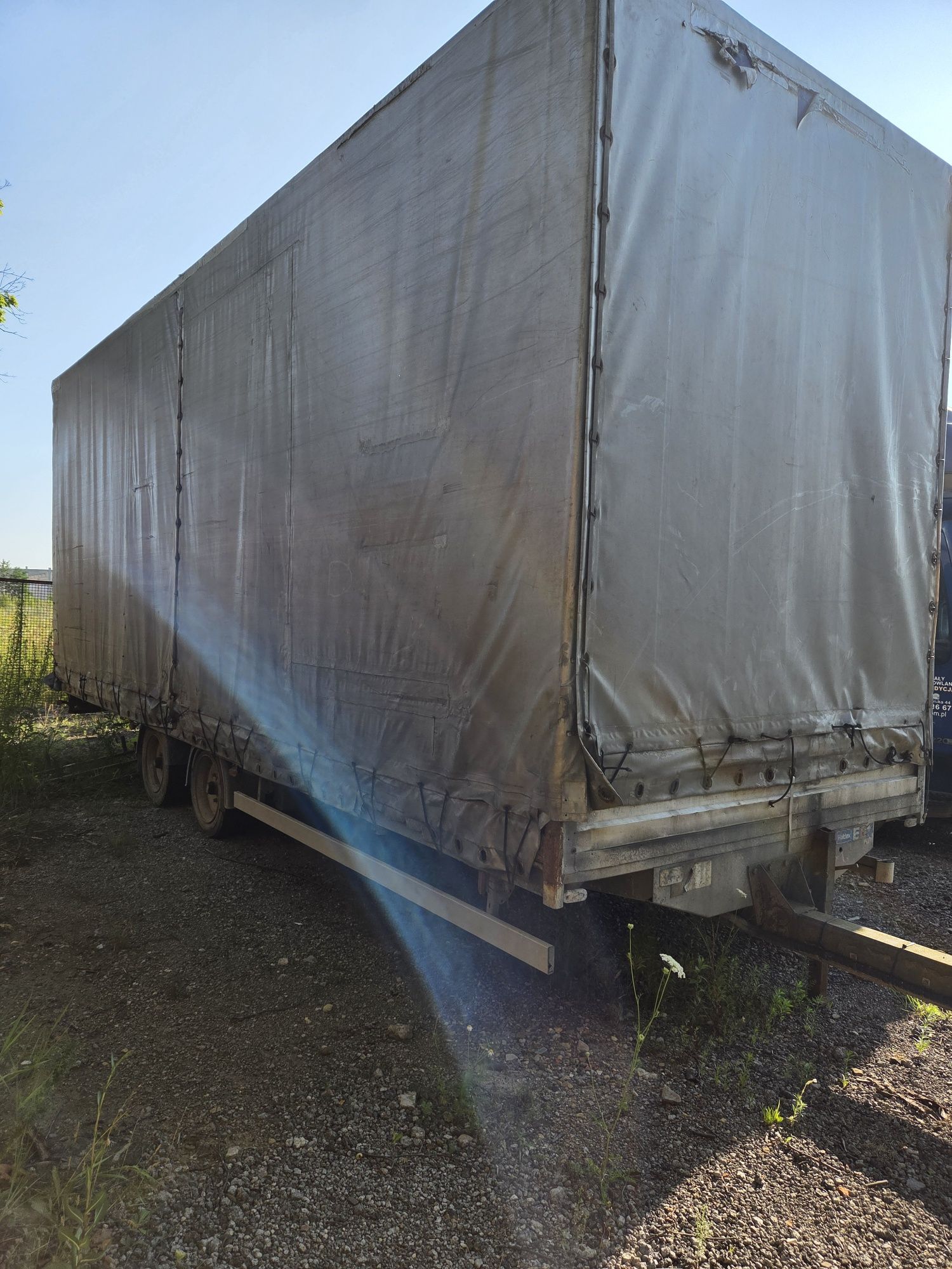 Przyczepa tandem gniotpol 2 osie