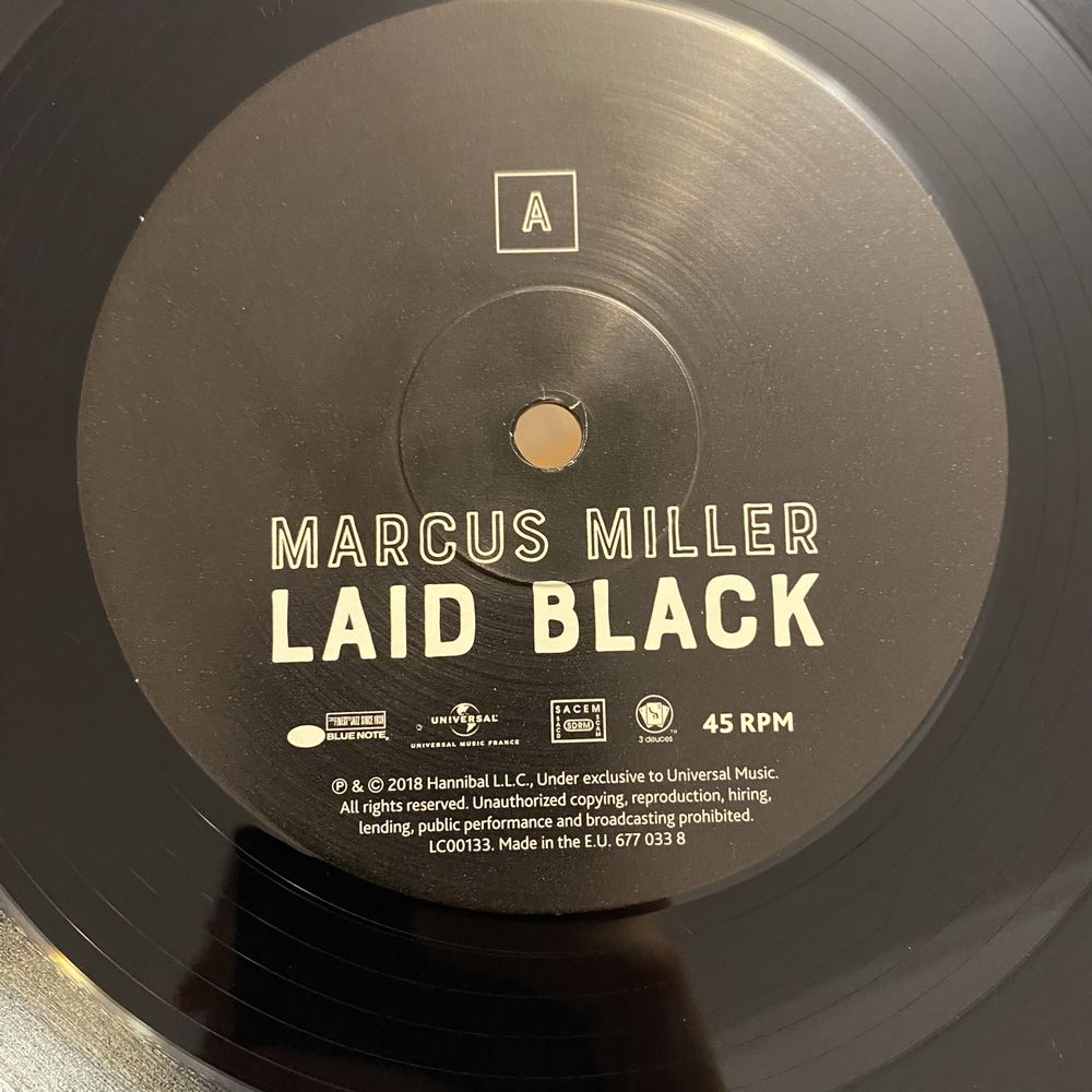 Marcus Miller ‎– Laid Black (2018, EU)