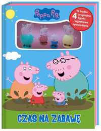 Peppa Pig Świnka Peppa książeczka z figurkami Czas na Zabawę