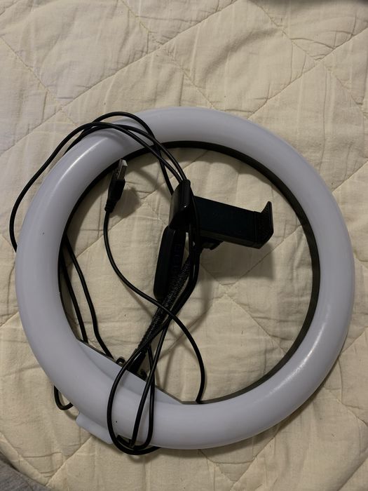 Ring Fill Light/Luminária + mini cesto para roupas