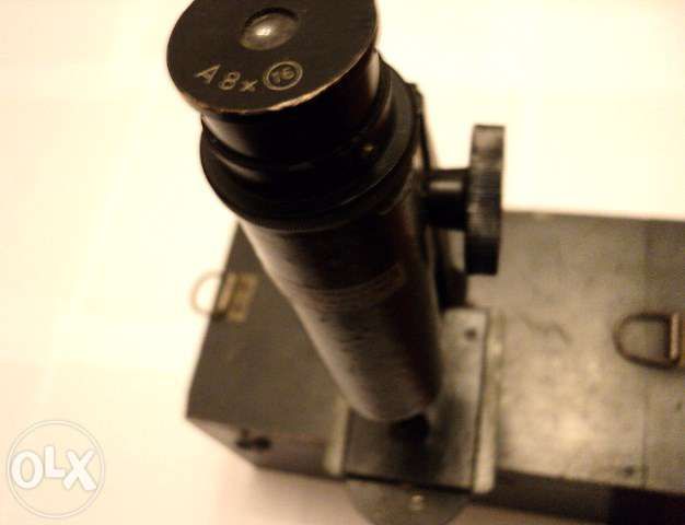 Microscopio antigo – Ano 1870