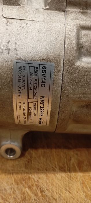 Kompresor klimatyzacji vw golf VI 08- NRF 32936