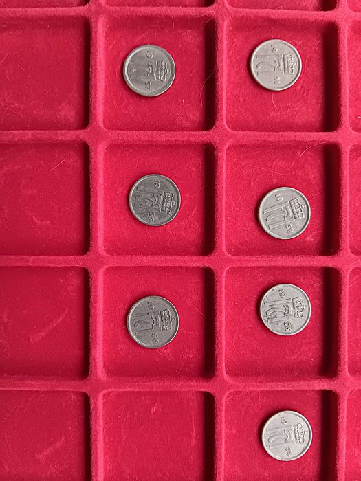 MOEDAS ANTIGAS – Noruega – 10 Øre – Rei Haakon VII