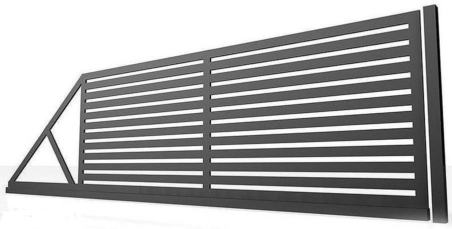 Brama + Furtka z profila 80x20 Ocynk +Ral Producent