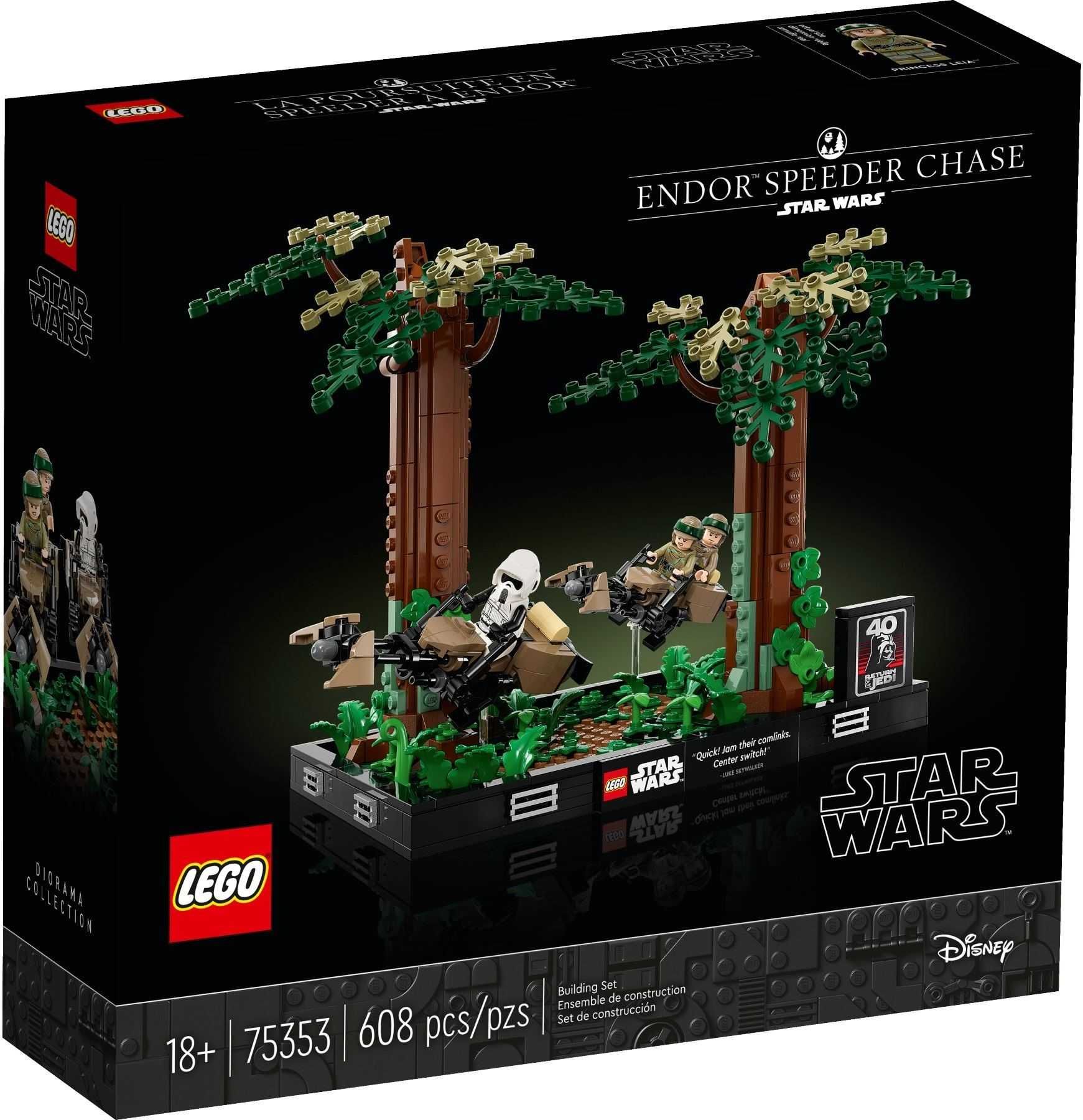 75353 LEGO STAR WARS Diorama Pościg na ścigaczu