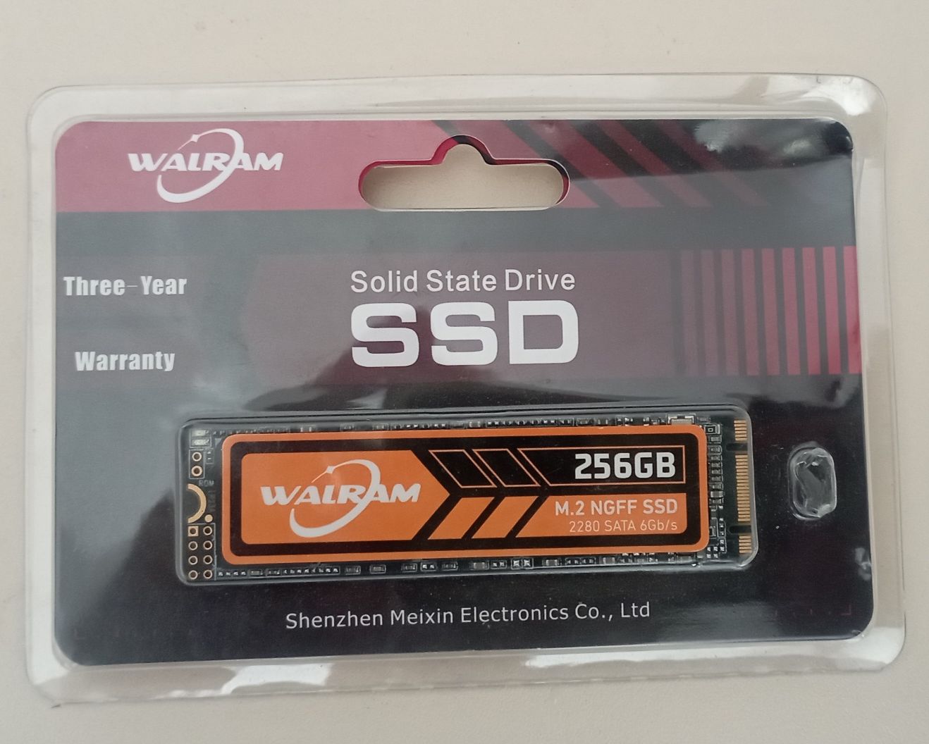 SSD M2 NGFF 256gb