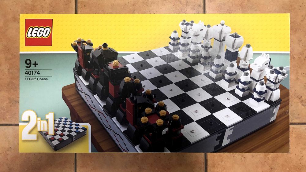 Klocki LEGO 40174 - Zestaw szachy warcaby LEGO